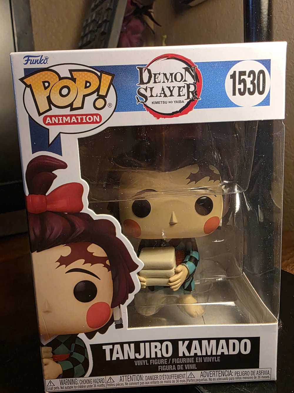 Funko Pop! Animation Tanjiro Kamado Vinyl Figure - Green, Red, Black